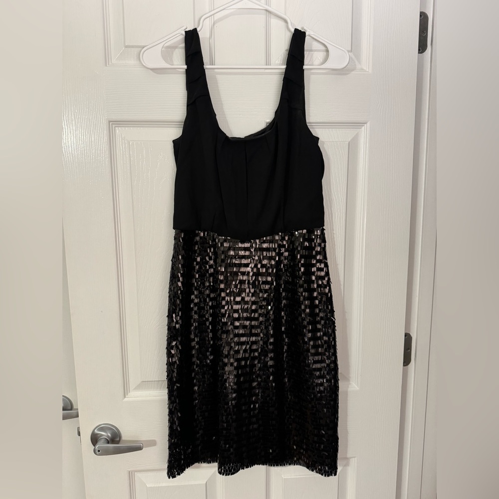 Jessica Simpson Black Sequin Dress